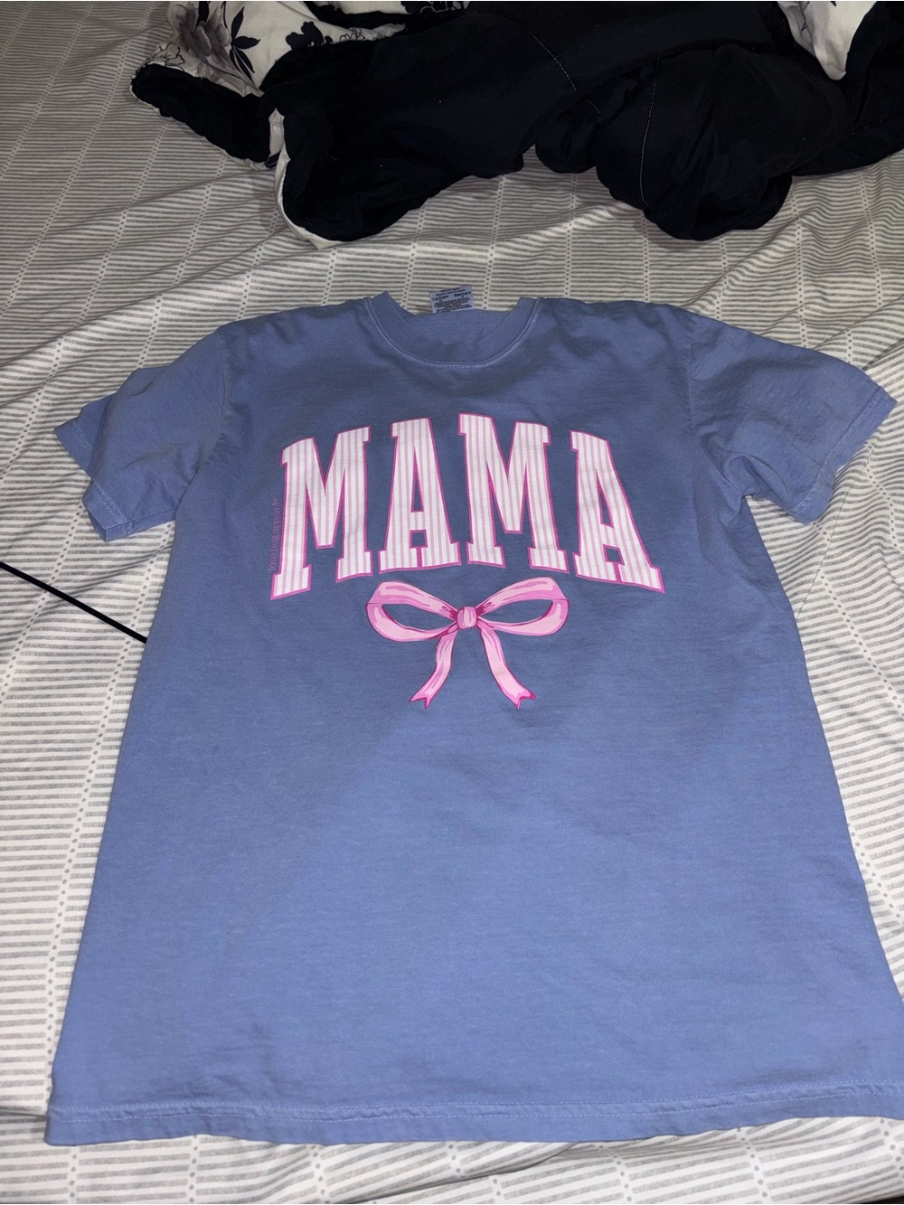 Comfort Colors Periwinkle Blue Short Sleeve Tee